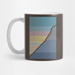 Summer Mountain Stripes Mug